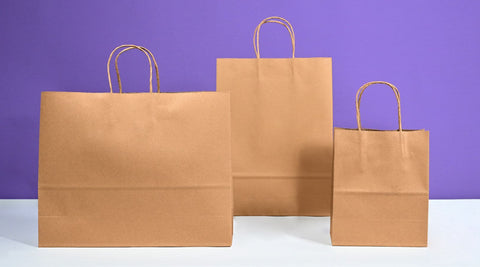 Brown Kraft Paper bags | NEON Packaging