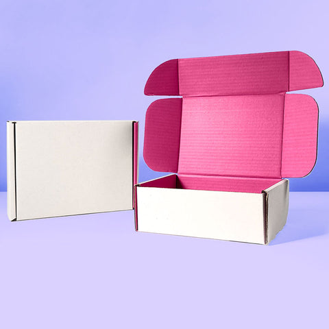 self-locking mailing boxes