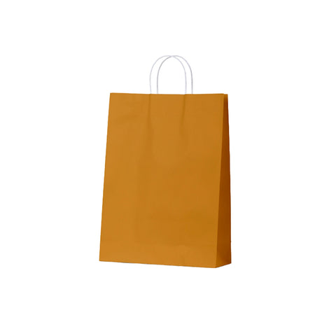 Mustard Kraft Bags - Large