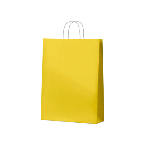 Yellow Kraft Bag - Midi