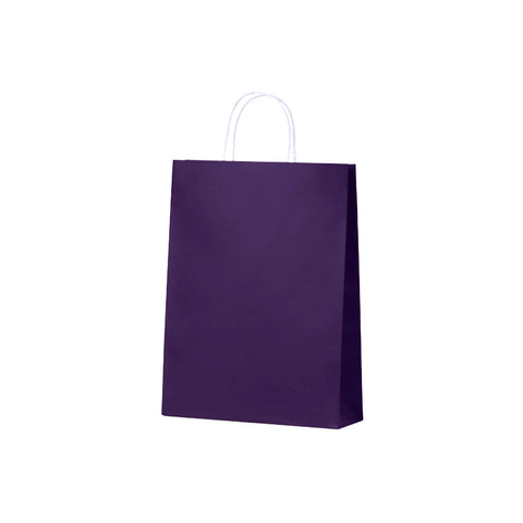 Purple Kraft Bag - Small