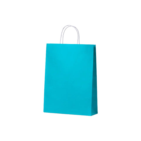 Blue Kraft Bag - Small