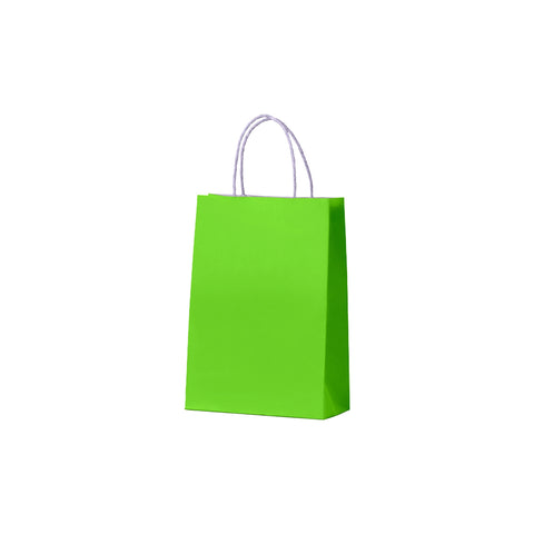 Lime Green Kraft Bag - Junior