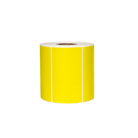 Removable Thermal Label - Yellow